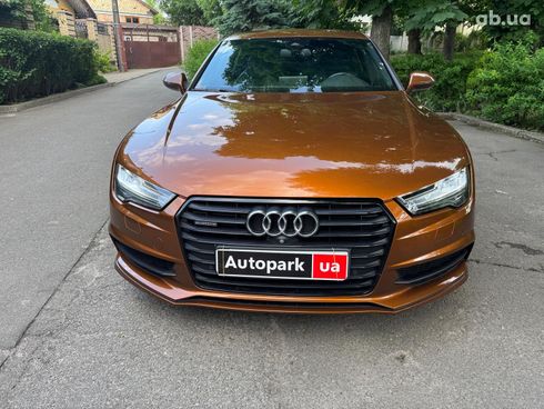 Audi A7 2016 коричневый - фото 3