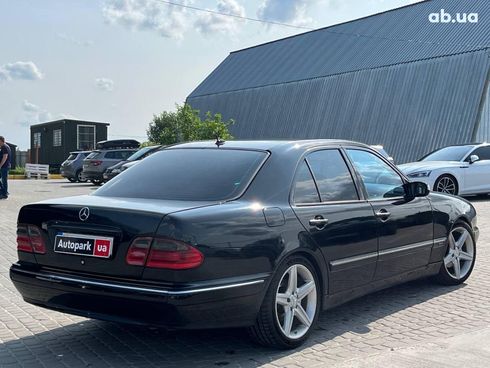 Mercedes-Benz E-Класс 2001 черный - фото 9