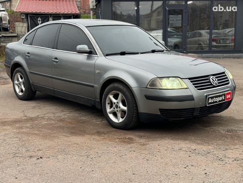 Volkswagen Passat 2001 серый - фото 3