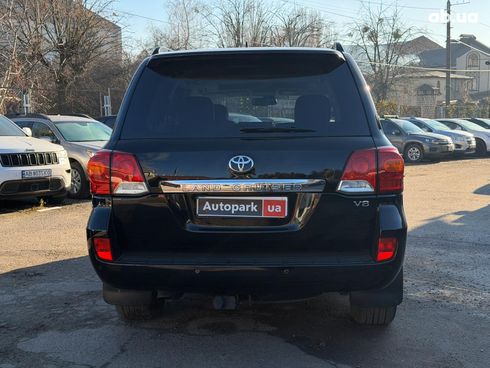 Toyota land cruiser 200 2015 черный - фото 6