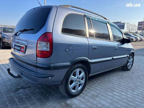 Opel Zafira 2003 серый - фото 5