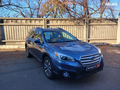 Subaru Outback 2016 синий - фото 3