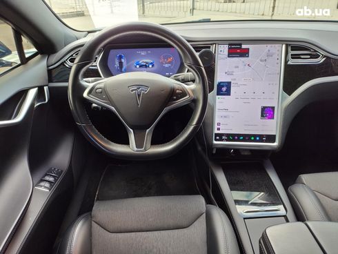Tesla Model S 2017 синий - фото 25