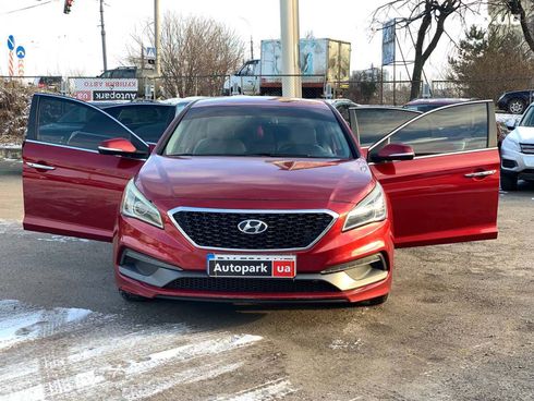 Hyundai Sonata 2014 красный - фото 35