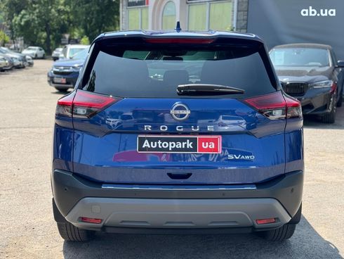 Nissan Rogue 2023 синий - фото 5