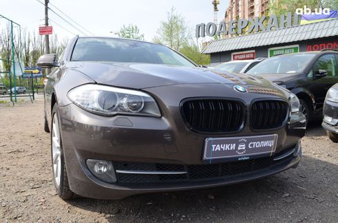 BMW 5 серия 2013 коричневый - фото 2
