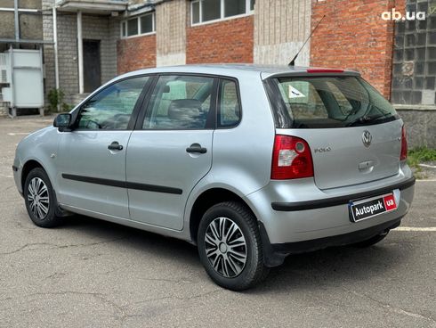 Volkswagen Polo 2003 серый - фото 7