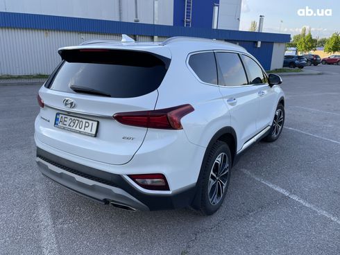 Hyundai Santa Fe 2019 белый - фото 5