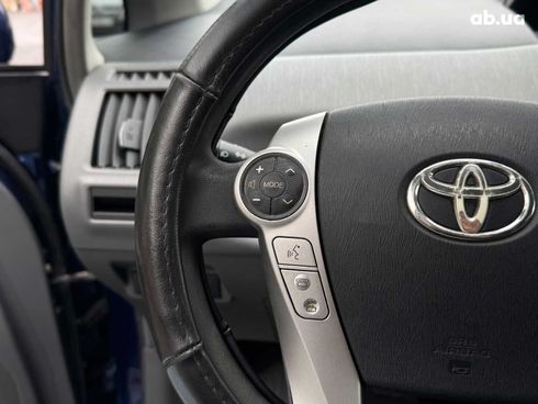 Toyota Prius V 2012 синий - фото 30