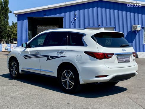 Infiniti QX60 2016 белый - фото 7