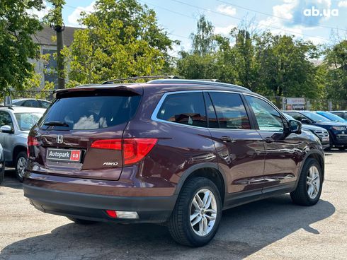 Honda Pilot 2016 красный - фото 5