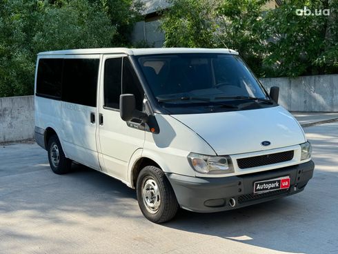 Ford transit chassis 2006 белый - фото 3