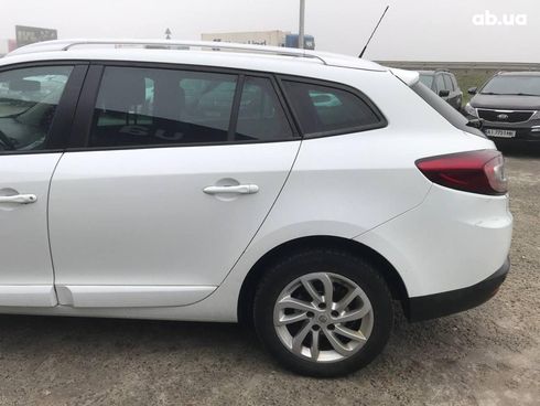 Renault Megane 2015 белый - фото 15