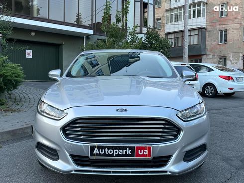 Ford Fusion 2016 серый - фото 2