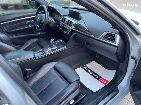 BMW 3 серия 2015 серебристый - фото 13