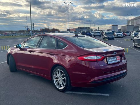 Ford Fusion 2015 красный - фото 9