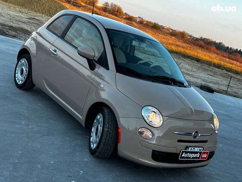 Fiat 500 2011 бежевый - фото 10