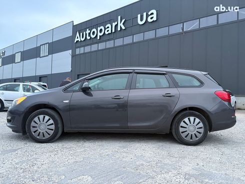 Opel astra j 2015 серый - фото 3