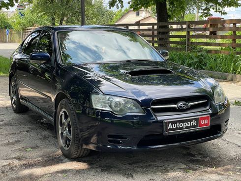 Subaru Legacy 2004 синий - фото 4