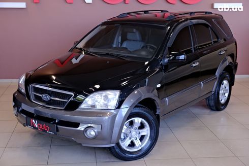 Kia Sorento 2007 черный - фото 2