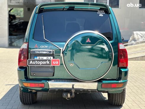 Mitsubishi Pajero Wagon 2001 зеленый - фото 8