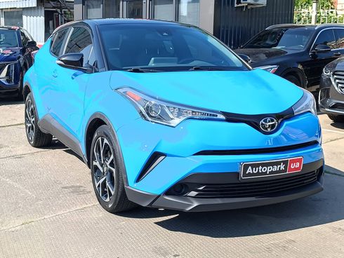 Toyota C-HR 2018 синий - фото 3