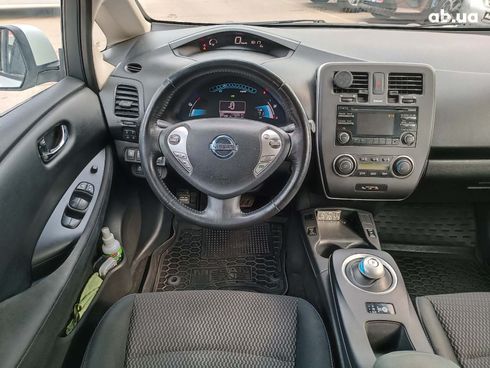 Nissan Leaf 2014 белый - фото 28