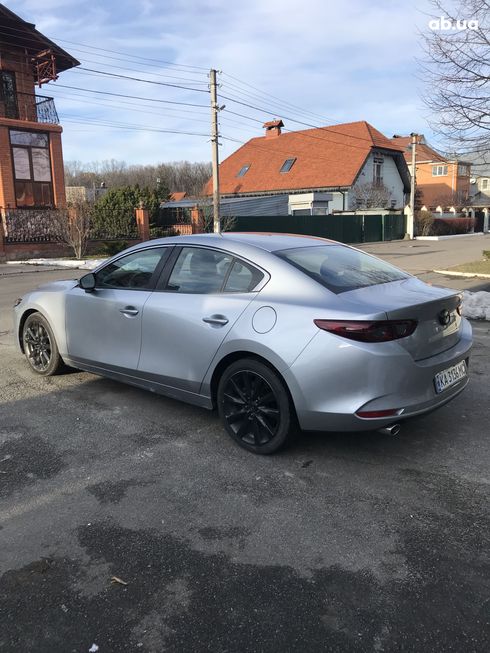 Mazda 3 2019 серебристый - фото 5