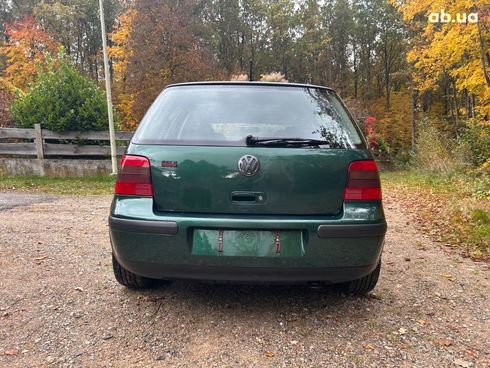 Volkswagen Golf 2004 зеленый - фото 9