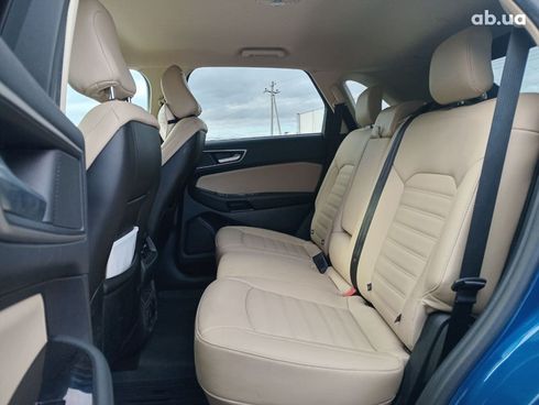 Ford Edge 2019 синий - фото 21