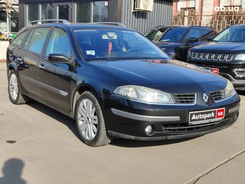 Renault Laguna 2006 черный - фото 3