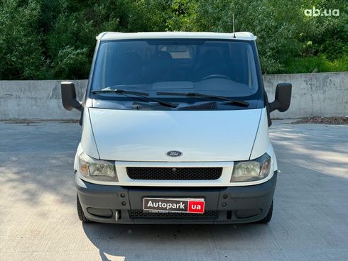 Ford transit chassis 2006 белый - фото 2