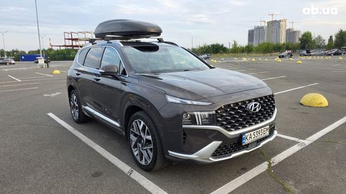 Hyundai Santa Fe 2021 коричневый - фото 19