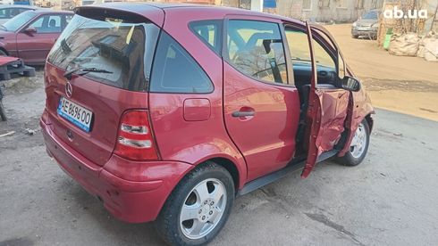 Mercedes-Benz A-Класс 2002 красный - фото 4