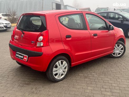 Nissan Pixo 2009 красный - фото 11