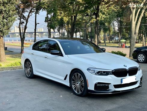 BMW 5 серия 2018 белый - фото 4