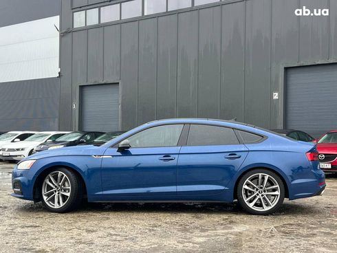Audi A5 2018 синий - фото 3