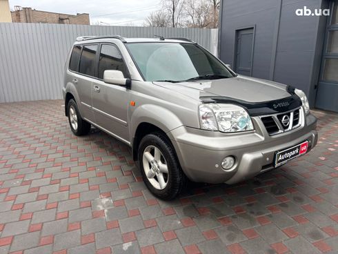 Nissan X-Trail 2003 серый - фото 7