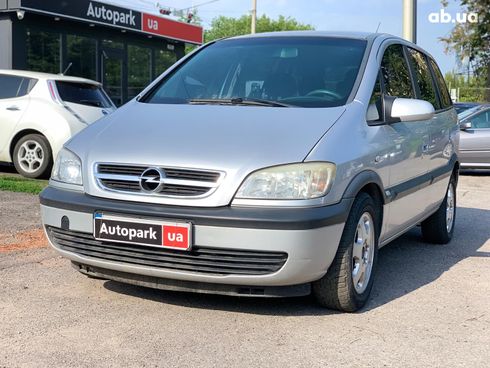 Opel Zafira 2004 серый - фото 2