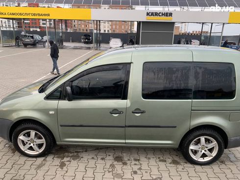 Volkswagen Caddy 2007 зеленый - фото 6