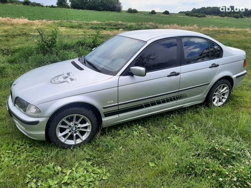 BMW 3 серия 2001 серебристый - фото 17