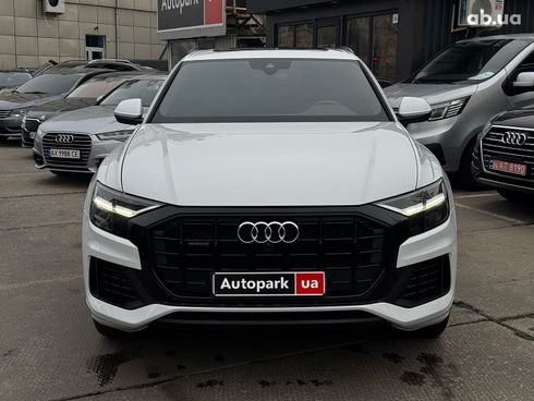 Audi Q8 2021 белый - фото 3
