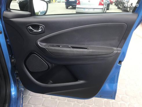 Renault Zoe 2017 синий - фото 21