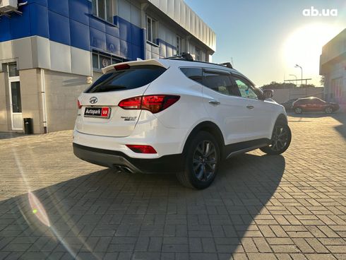 Hyundai Santa Fe 2016 белый - фото 5
