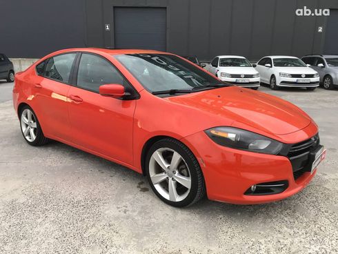 Dodge Dart 2015 оранжевый - фото 21