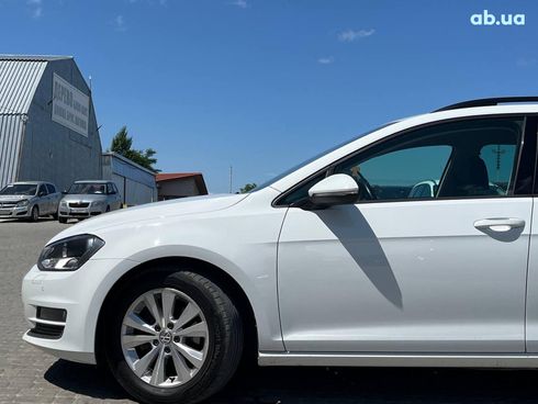 Volkswagen Golf 2014 белый - фото 12