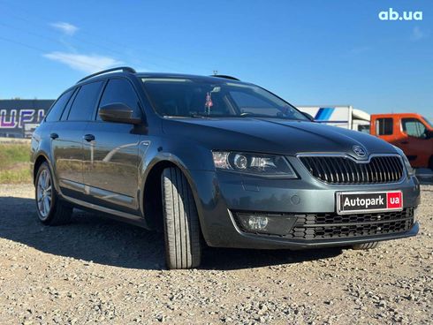 Skoda octavia a7 2017 серый - фото 14