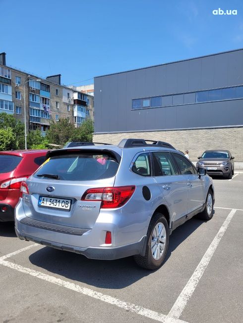Subaru Outback 2015 серебристый - фото 6