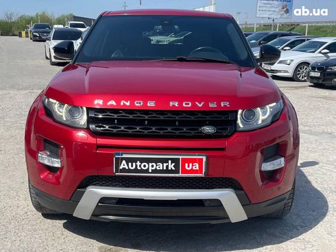 Land Rover Range Rover Evoque 2014 красный - фото 3
