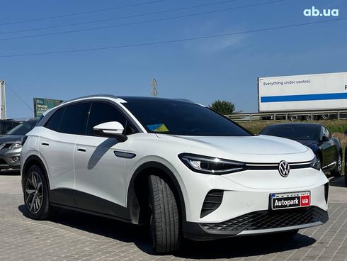 Volkswagen ID.4 2021 белый - фото 3